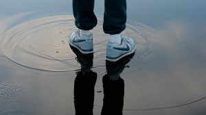 Michael in Puddle