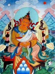 Mural depicting one of the Rigden Kings