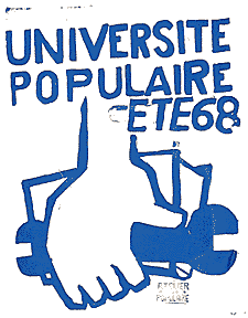 Poster by L'Atelier Populaire, Paris, 1968