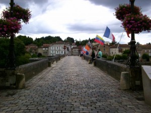 Confolens, Limousin - 135 km south-west of Dechen Choling