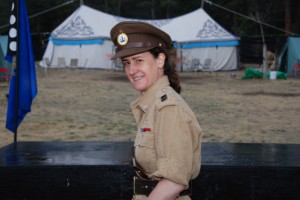 Debbie Coats, as Desung Arm Commander
