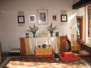 Shrine Room at Casa Werma