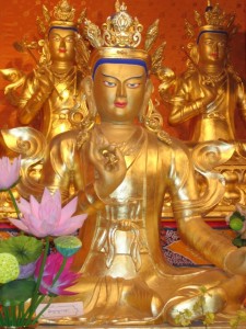 Dharmaraja Dawa Zangpo at the Shambhala Phodrang in Golok