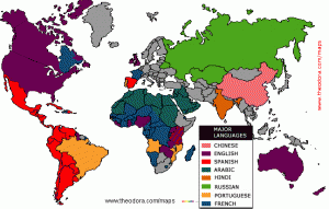 world language map