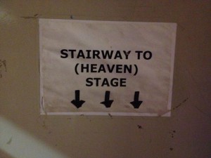 stage door