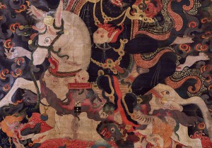 Horse thangka