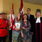 Four Shambhalians become “new” Canadians in the Heart of Kalapa