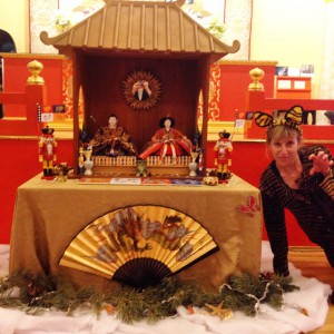Boulder Shambhala Center's Children's Day Shrine, with a local tiger making a debut